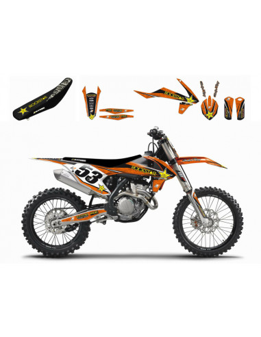 Kit complet BLACKBIRD Rockstar Energy KTM SX/SX-F/EXC