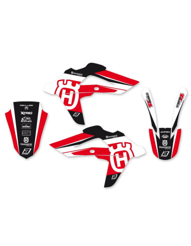 Kit complet BLACKBIRD Dream Graphic 4 Husqvarna