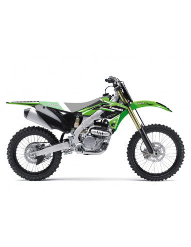 Kit déco BLACKBIRD Dream Graphic 4 Kawasaki KX250F