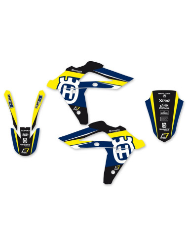 Kit déco BLACKBIRD Dream Graphic 4 Husqvarna TE/TC
