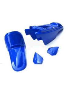 Kit plastique ART couleur origine bleu + kit déco KUTVEK Racer bleu Yamaha PW50 2