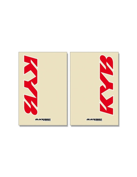 Déco de fourche BLACKBIRD Kayaba translucide