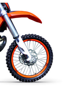 Stickers de jante S3 orange 2