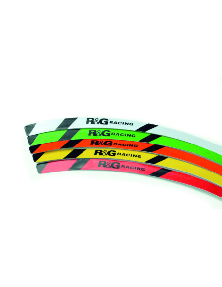 Liseré de jantes R&G RACING 17'' vert