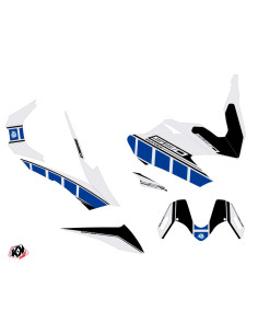 Kit déco KUTVEK Vintage gris/bleu Yamaha T-Max 530 2