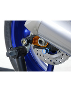 Pions de bras oscillant R&G RACING M10 bleu 2