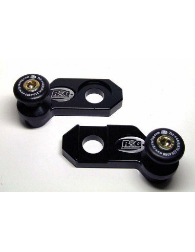 Pions de bras oscillant R&G RACING avec platine noir BMW G450X Enduro