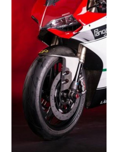 Garde boue avant LIGHTECH carbone brillant Ducati Panigale