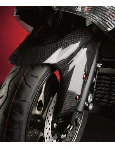 Garde-boue avant LIGHTECH carbone brillant Yamaha T-Max 500/530 2