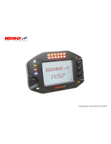 Compteur multifonctions KOSO Rs2