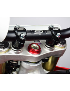 Pontets de guidon SCAR Ø28.6mm +30 à 45mm té de fourche d'origine 2