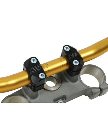 Kits pontets universels SCAR pour guidon 28.6mm pour té moulé 22.2mm