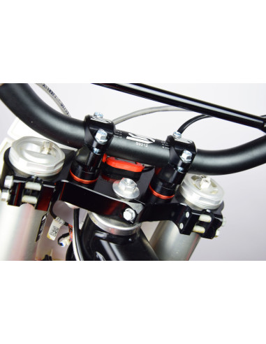 Pontets de guidon SCAR Ø28.6mm +30 à 45mm té de fourche d'origine KTM/Husqvarna