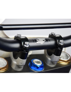Rehausse SCAR +20mm pour guidon Ø28,6mm noir 2