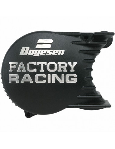 Couvercle de carter d'allumage BOYESEN Factory Racing noir