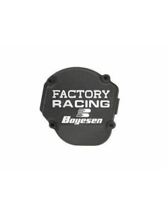 Couvercle d'allumage BOYESEN Factory Racing noir Kawasaki KX80/KX85