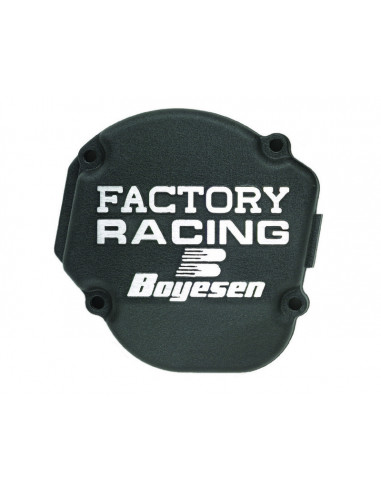 Couvercle d'allumage BOYESEN Factory Racing noir Yamaha PW50