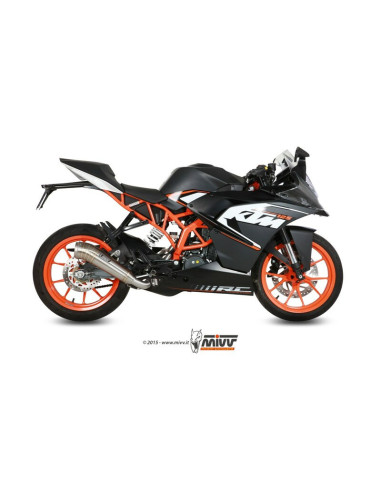Ligne complète MIVV Ghibli - KTM RC 125