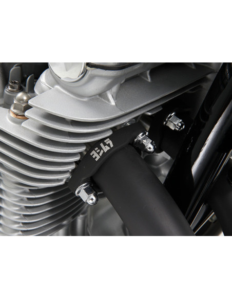 Ligne complète YOSHIMURA Straight Cyclone inox noir Honda CB1100/EX