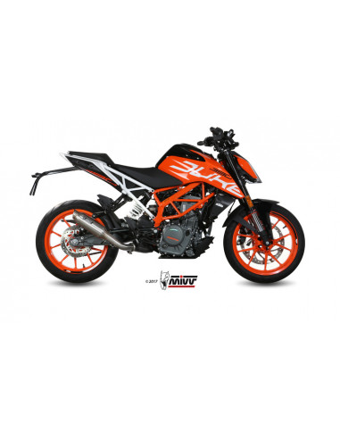 Silencieux MIVV M2 inox KTM 390 Duke