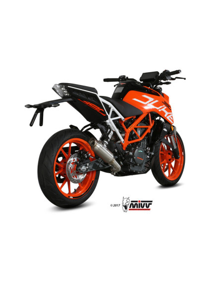Silencieux MIVV M2 inox KTM 390 Duke