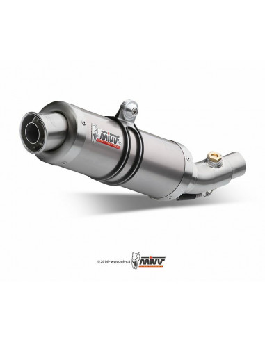 Silencieux MIVV GP titane Aprilia RSV4/RSV1000/Tuono