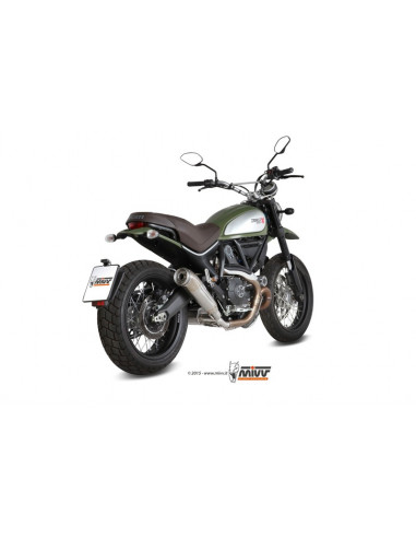 Silencieux MIVV Ghibli inox Ducati Scrambler 800