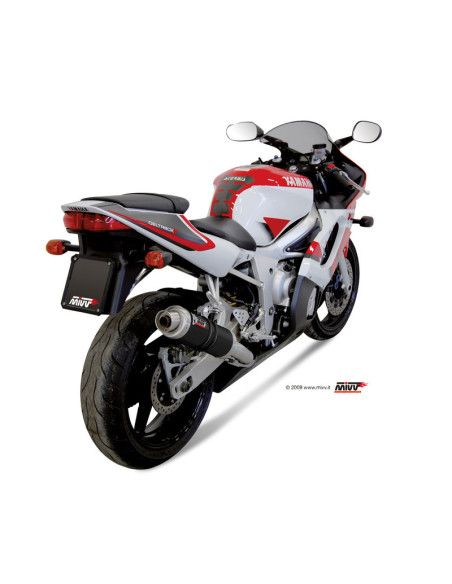Silencieux MIVV GP Black inox noir Yamaha YZF R6