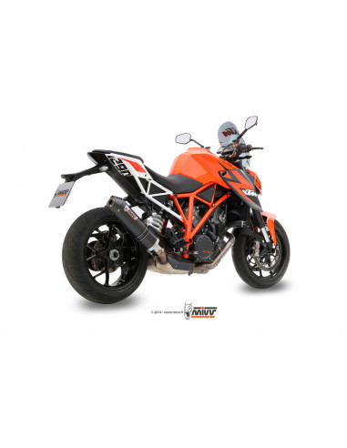 Silencieux MIVV Oval Carbon Cap carbone KTM 1290 Super Duke R