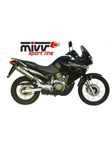 Silencieux MIVV Oval Classic inox Honda XL650V Transalp