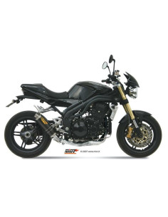Silencieux MIVV GP carbone  Triumph Speed Triple 1050