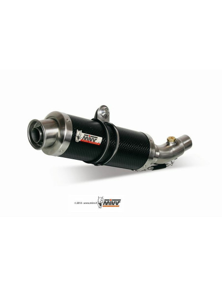 Silencieux double MIVV GP titane Ducati Monster 750