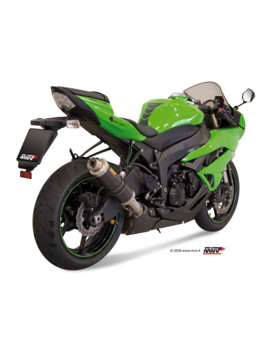 Silencieux MIVV GP carbone Kawasaki ZX6R