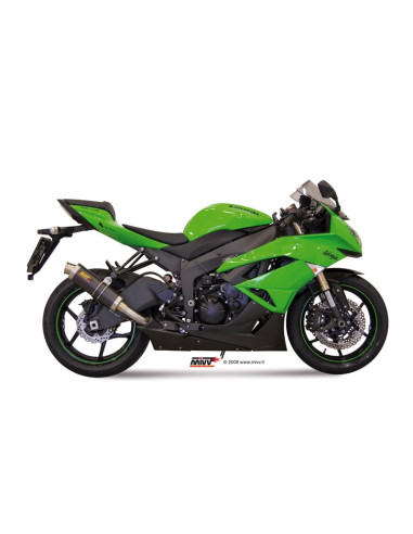 Silencieux MIVV GP carbone Kawasaki ZX6R