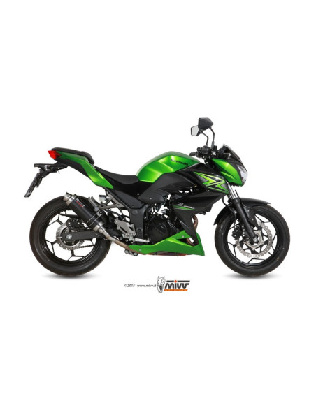 Silencieux MIVV GP carbone Kawasaki Z300