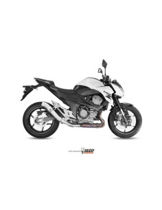 Silencieux MIVV Ghibli inox Kawasaki Z800 e 2