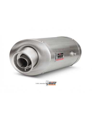 Silencieux MIVV Oval inox/embout inox Honda CBR600RR