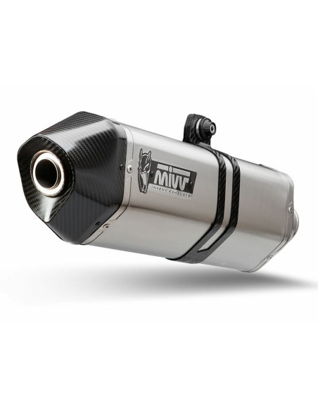Silencieux MIVV Speed Edge inox/casquette carbone BMW R1250GS