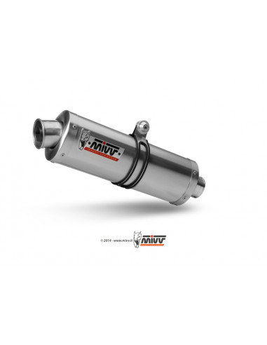 Silencieux MIVV Oval Classic inox Honda CBR600F4