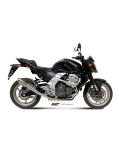 Silencieux MIVV X-Cone inox brossé Kawasaki Z750 2
