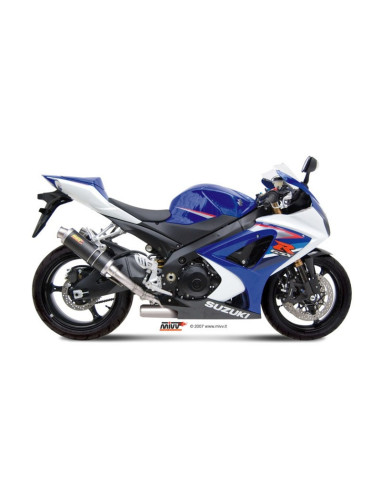 Silencieux double MIVV GP carbone SUZUKI GSX-R1000