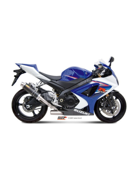 Silencieux double MIVV GP carbone SUZUKI GSX-R1000