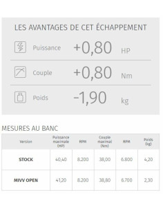 Silencieux MIVV GP Carbone casquette carbone Honda CB500X 2