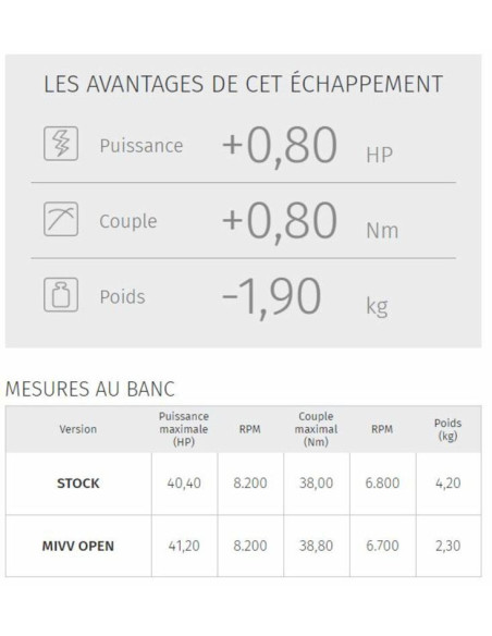 Silencieux MIVV GP Carbone casquette carbone Honda CB500X