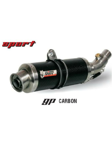 Silencieux double MIVV GP carbone Yamaha MT-03