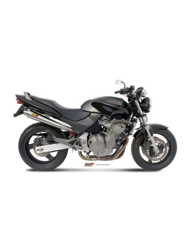 Silencieux MIVV X-Cone inox brossé Honda CB600F Hornet