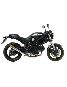 Silencieux double MIVV X-Cone inox Ducati Monster 695 2
