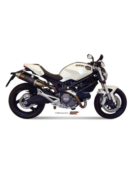 Silencieux double MIVV GP carbone Ducati Monster 696