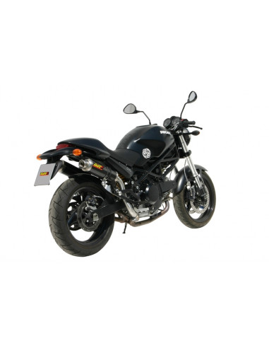 Silencieux double MIVV Oval Classic carbone Ducati Monster 695