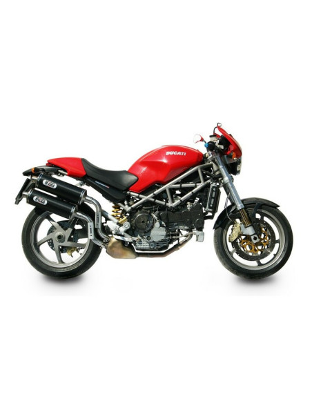 Silencieux double MIVV GP carbone Ducati Monster S2R 800